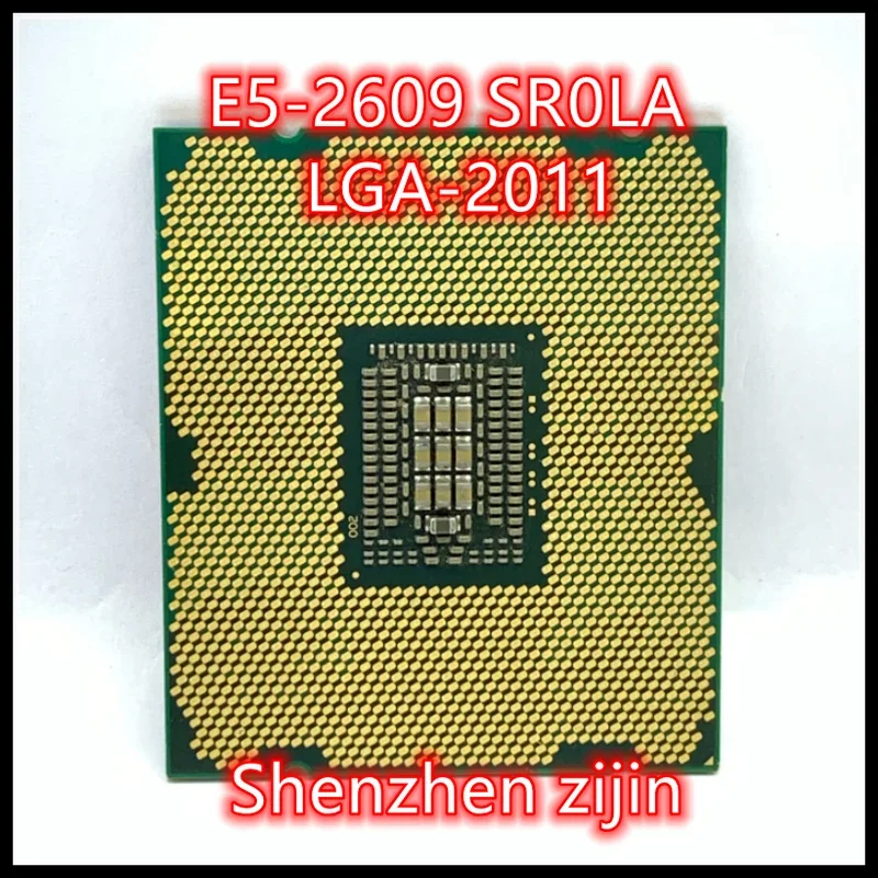 CPU E5-2609 SR0LA 2.40 GHz 4-Core 10 M LGA2011 E5 2609 processeur livraison gratuite expédition rapide livraison gratuite