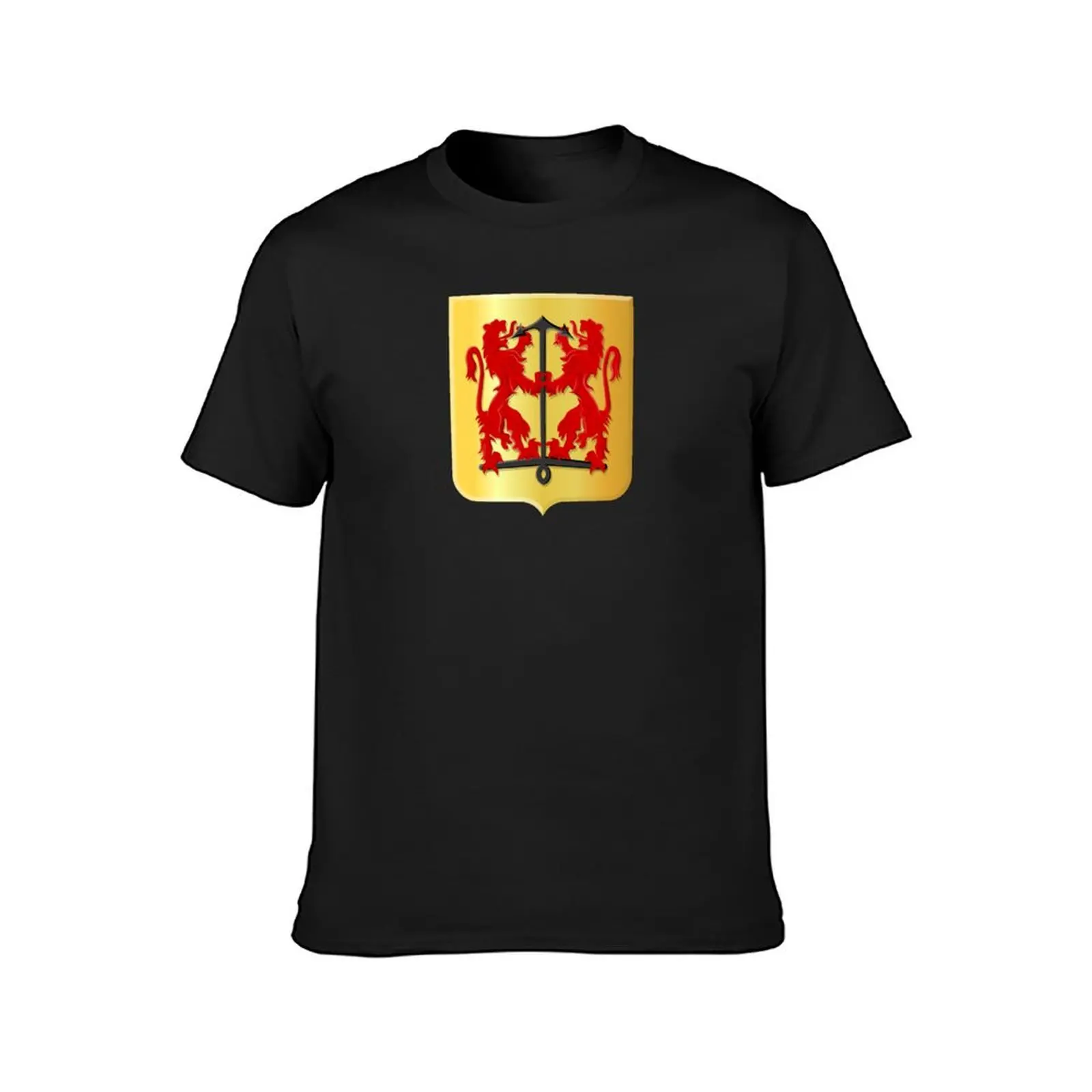 Texel Coat of Arms, Netherlands T-Shirt anime clothes animal prinfor boys hippie clothes mens graphic t-shirts anime