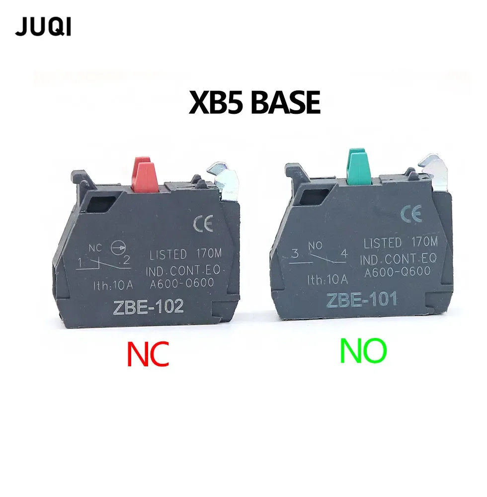 100pcs Button Switch Contact Block Zbe-101 No / Zbe-102 Nc Xb4/xb5