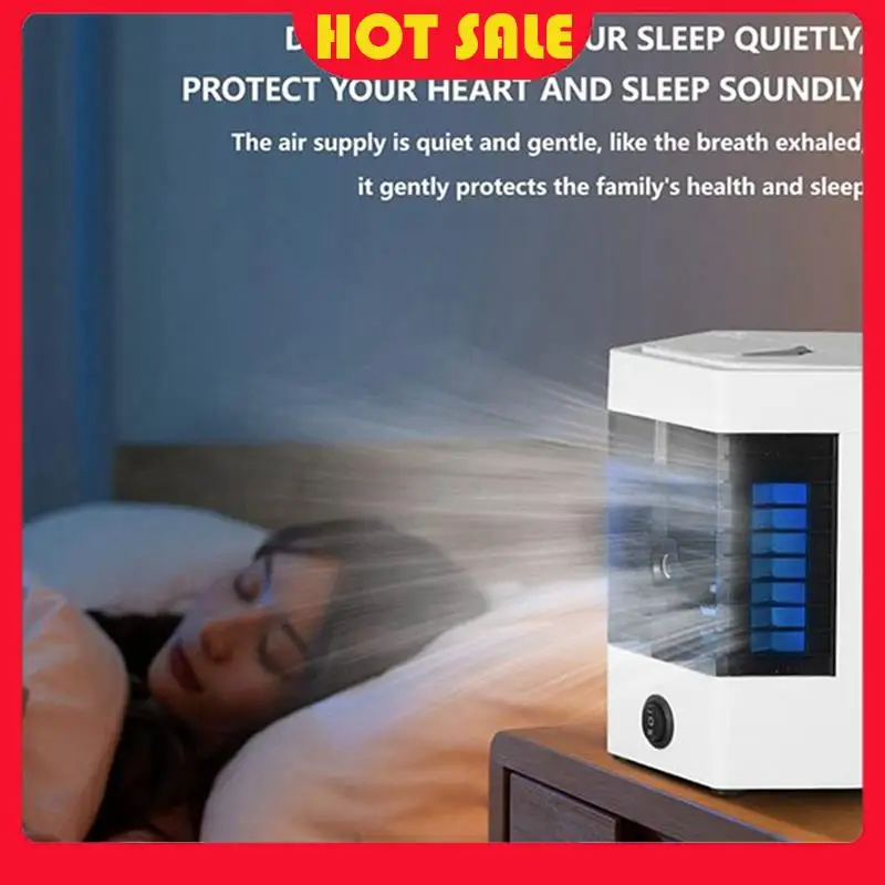 Necesita Mini ventilador de aire acondicionado, ventilador enfriador de escritorio, humidificador en aerosol portátil USB, ventilador de refrigeración por agua para dormitorio y escritorio Eas