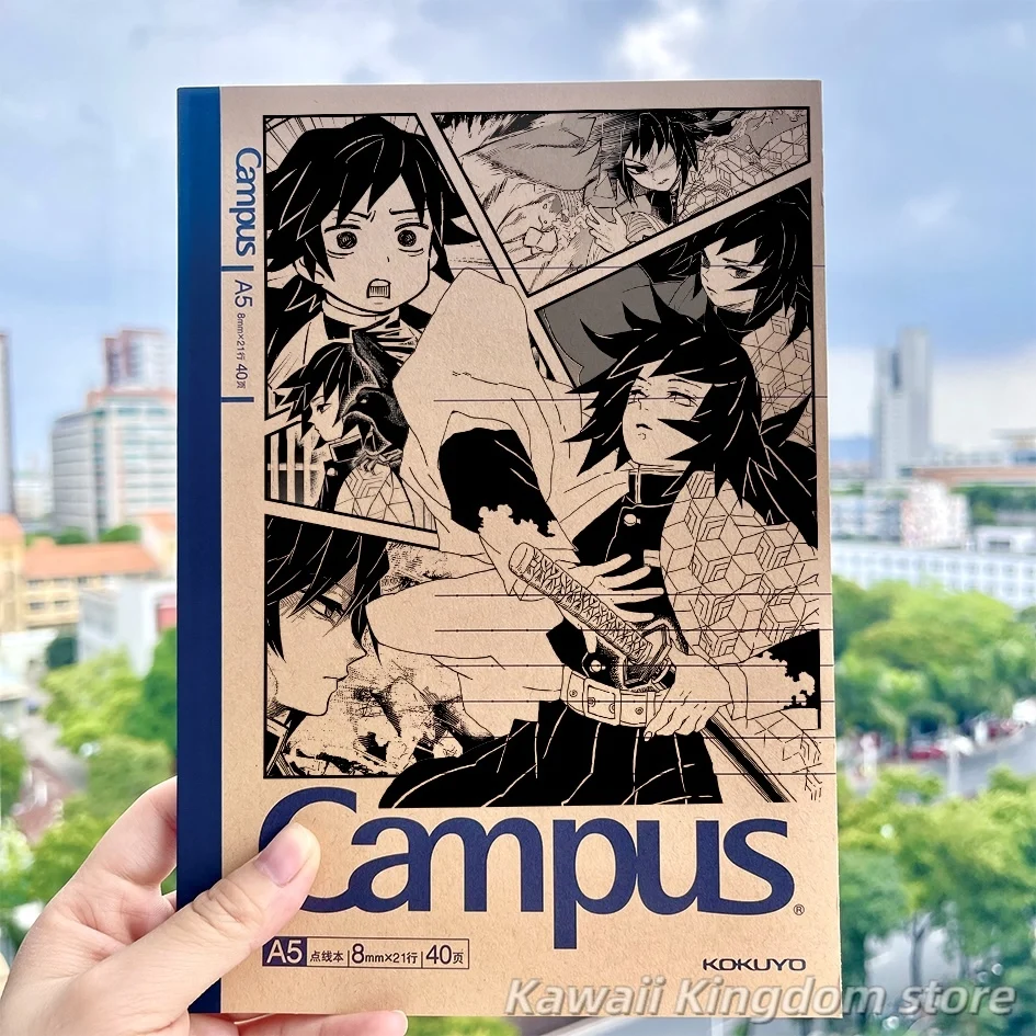 Kimetsu no yaiba Kyōjurō Rengoku Muichirō Tokitō تأثيري لطيف الكرتون طالب ملاحظة للإزالة دفتر هدية عيد ميلاد هدية عيد الميلاد