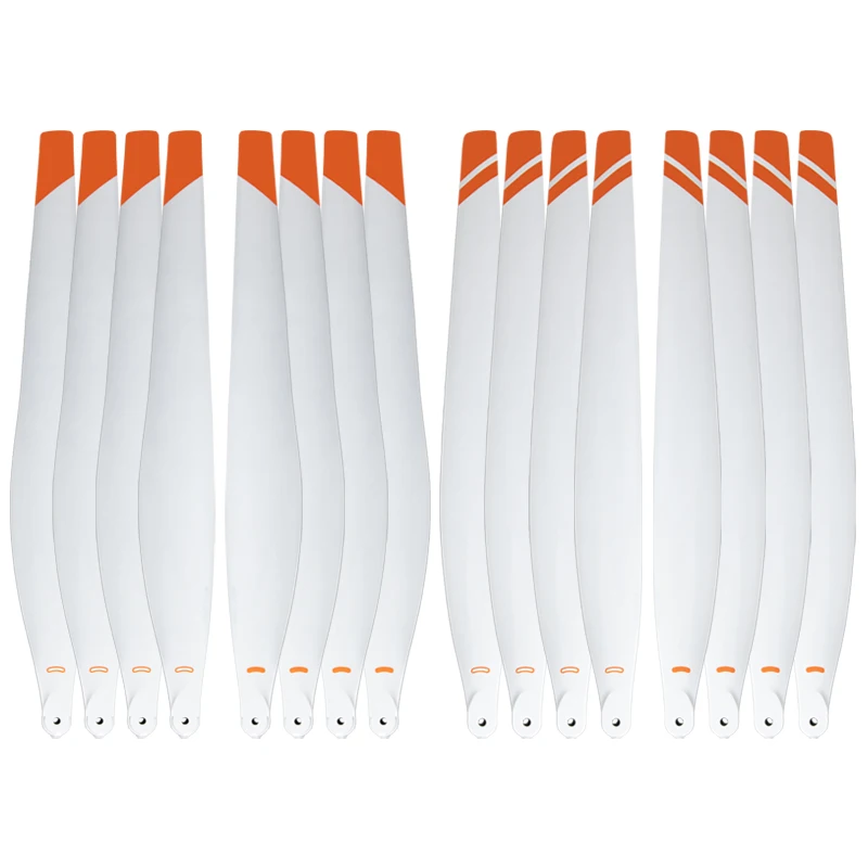 Белые специальные складные лопасти для БПЛА из углеродного нейлона для DJI T20P T40 T50, лопасти пропеллера для дрона, аксессуары для дронов