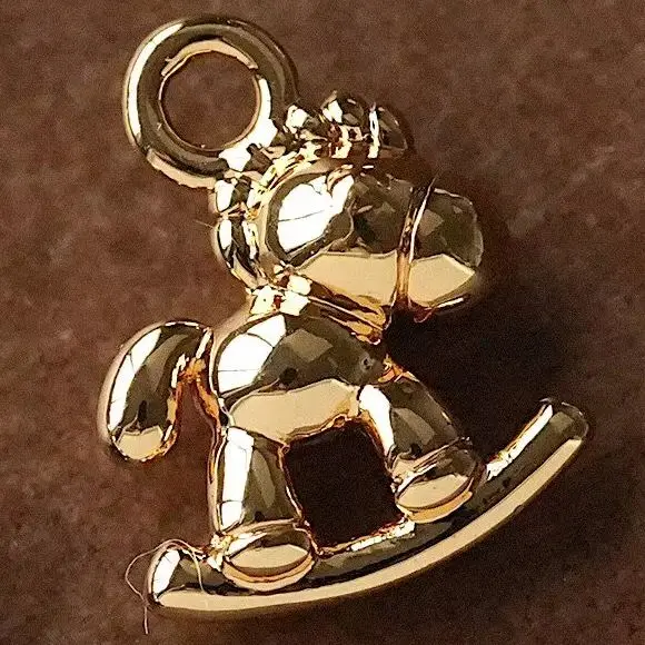 

1pcs Copper-plated Gold Trojan Horse Charms Pendant For Jewelry Making DIY Necklace Bracelet Accessories Findings