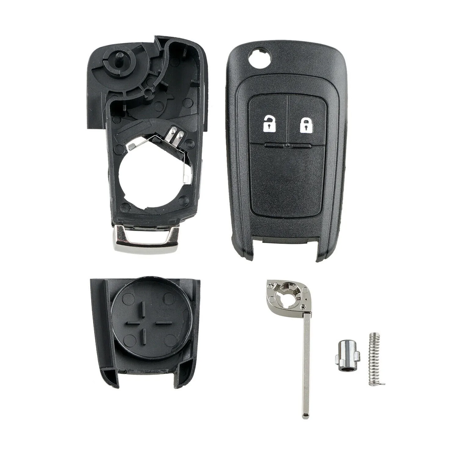 

Replace Key Remote Case Shell Fob For Chevrolet For Cruze 10-13 Orlando 65*35*18MM Car Accessories Tools