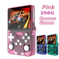 BOYHOM 256G/128G/64G R36S ARKOS 2,0 consola de juegos portátil Retro pantalla IPS de 3,5 pulgadas, reproductor de juegos de bolsillo portátil para regalo de niños