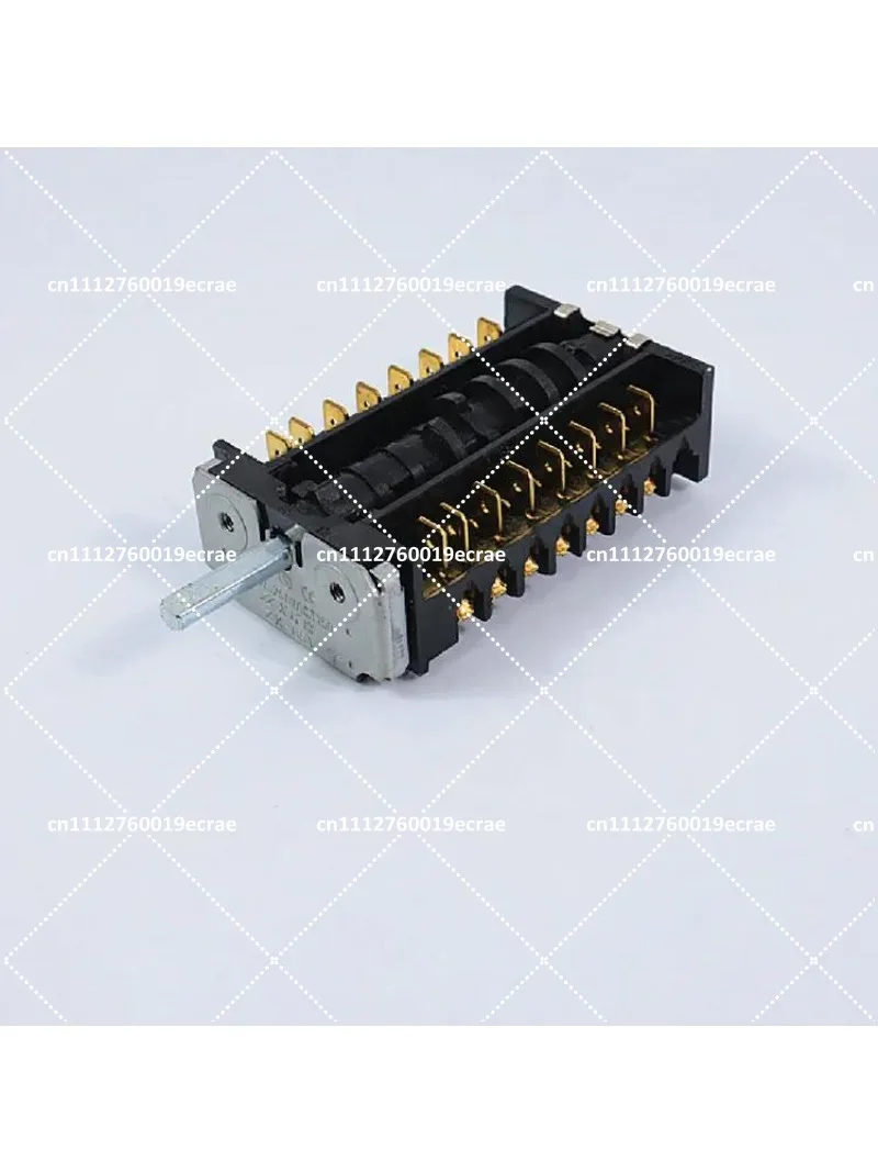 Oven Steamer Function Rotary Switch 250V 16A 8+0 Position Multi-Function Selector