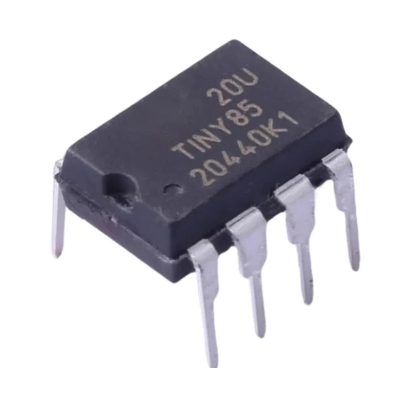 ATTINY85-20PU DIP8 ATTINY85-20SU SOP8 MCU MPU SOC with 2/4/8K Bytes In-System Programmable Flash Atmel 8-bit AVR Microcontroller