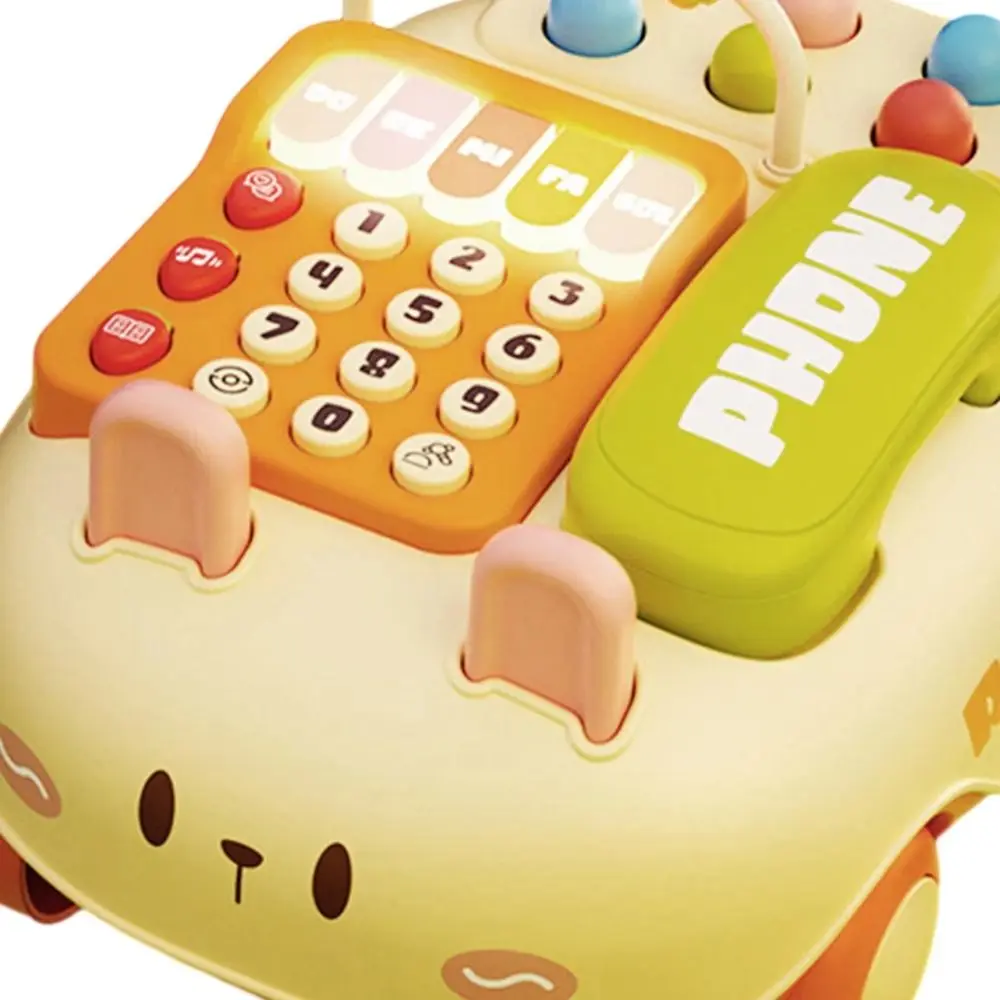 ABS Babytelefoon Muziek Stempuzzel Babypianomuziek Licht Interactief Grappig Elektronische leermachine Grappige geschenken