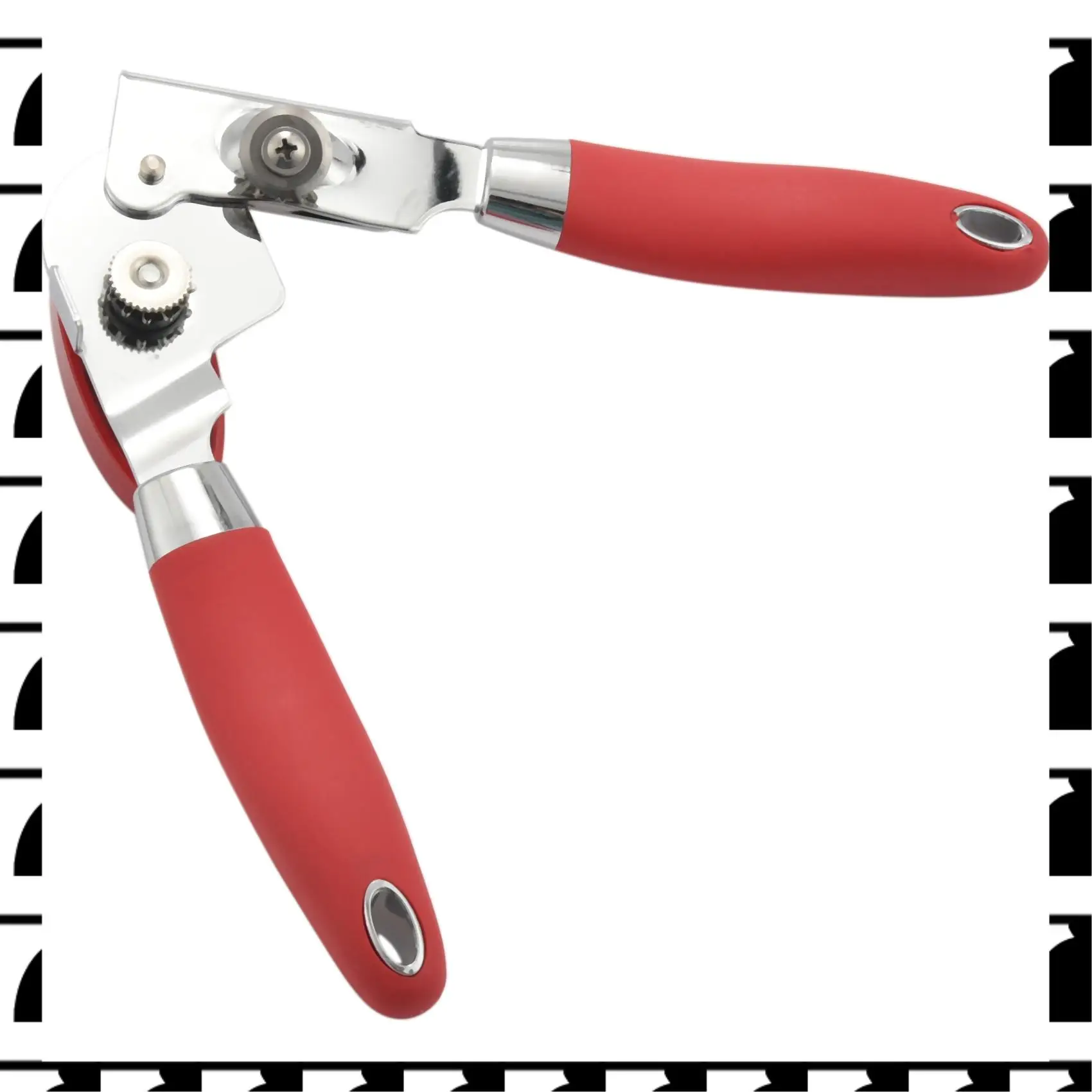 

Ручной консервный нож A44U, сверхмощный нож из пищевой нержавеющей стали с гладким краем, безопасное и эффективное открытие