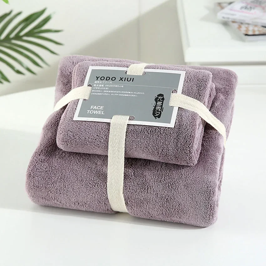 

Coral Velvet Absorbent Bath Towels for Adults Face Towel Bath Towel Set Soft Comfortable Bathroom Towel Set bath towel towels