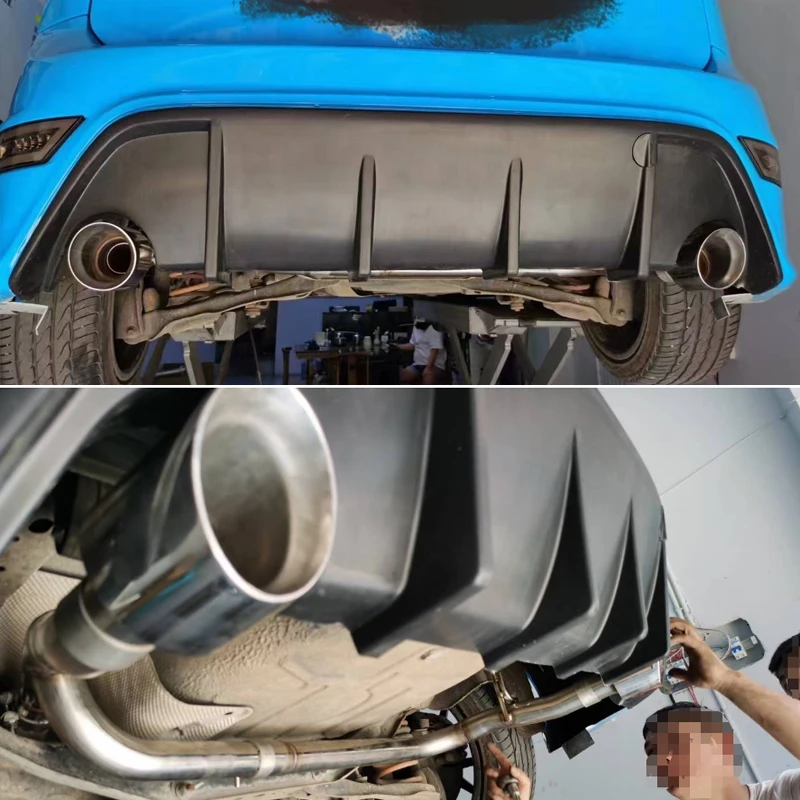 

Suitable for the classic Ford Focus 1.8L and 2.0L hatchback models with the Catback tailpipe design featuring two sharp ends.