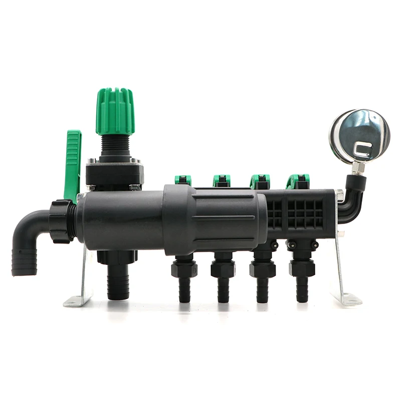 Crop Pest Control Sprayer Adjustable Spray Pressure Regulator With Gauges