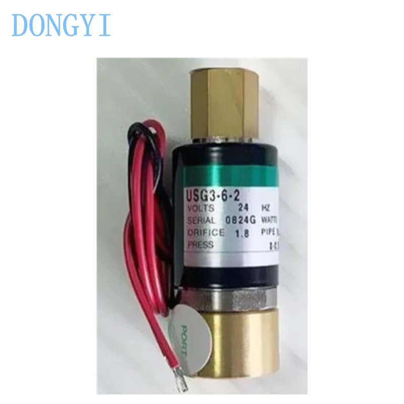 Compact Direct Acting Solenoid Valve USG3 USG3-6-1 USG3-6-2 USG3-6-2-D USG3-6-1-E USG3-6-2-E USG3-6-1-D USG3-6-1-M 24V 12V 110V