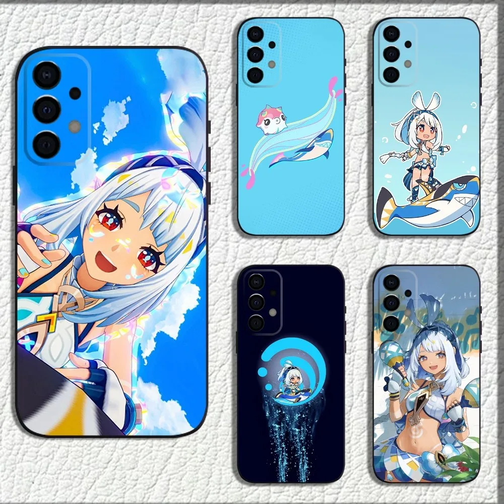 

Genshin impact Mualani Phone Case For Samsung Galaxy A13,A21s,A22,A31,A32,A52,A53,A71,A80,A91 Soft Black Shell