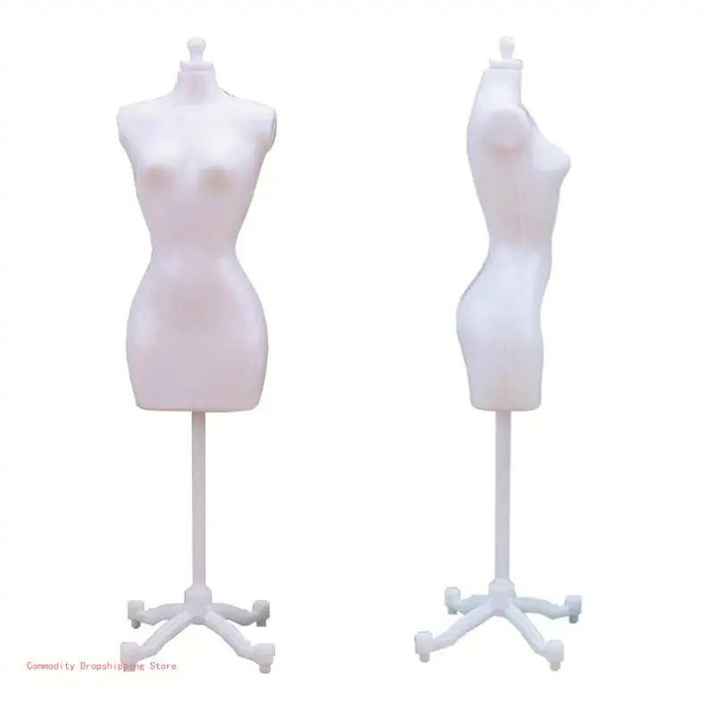 Multi-style for Doll Dressup Model Gown Mannequin Model Stand Fits Women Sizes Female Dress Hollow Body T-shirt Display