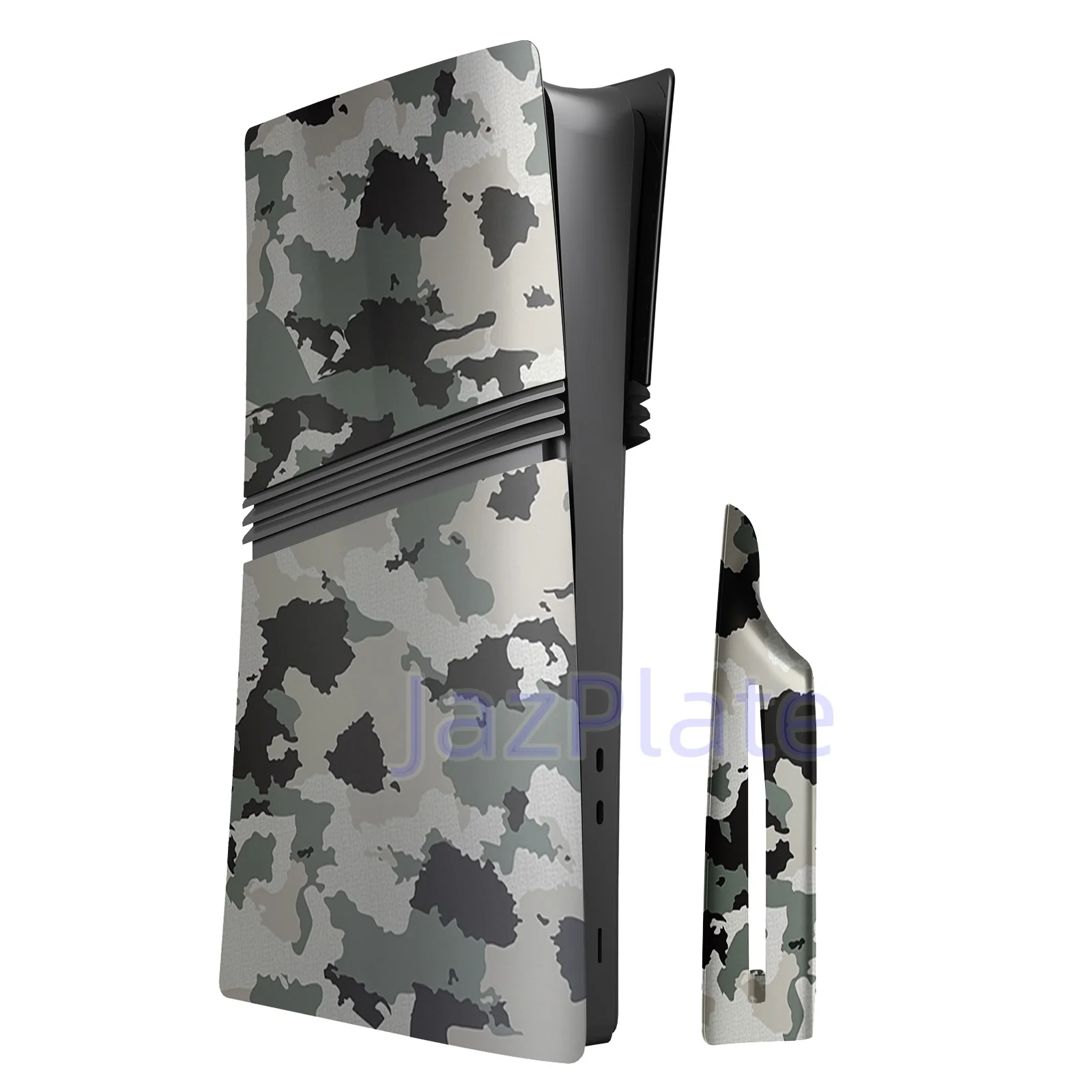 Camouflage Protective Replacement Faceplate for PS5 PRO Disc Edition ABS Cover Shell Compatible PlayStation 5 Pro Accessories