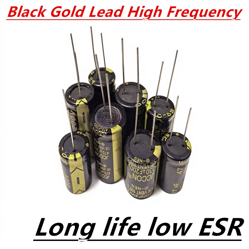 JCCON Electrolytic Capacitor 160V47uF 220uF 330uF470uF 680uF Suitable for Power Adapters High Frequency Low Impedance Capacitor