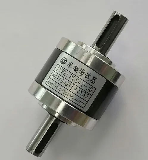 42mm Dual Axis Planetary Speed Reducer  Retarder Ratio 38 45 64 81 104 ：1 PLZ42 Decelerator Planet Gearbox