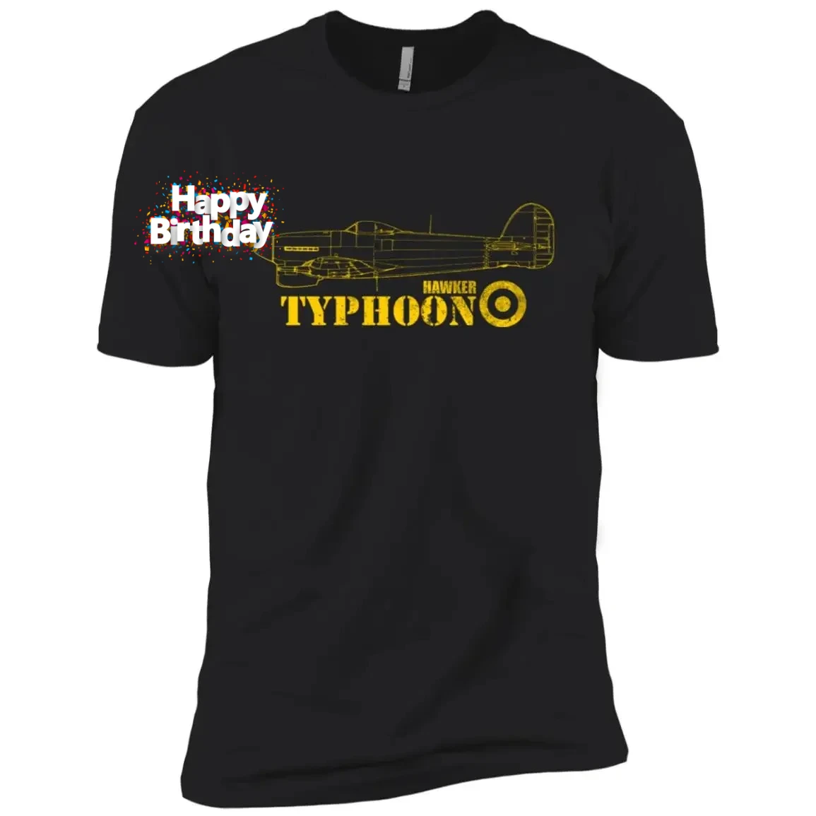 Distressed RAF Eurofighter Typhoon Combat Aircraft T-Shirt 100% Cotton O-Neck Short Sleeve Casual Mens T-shirt Size S-3XL