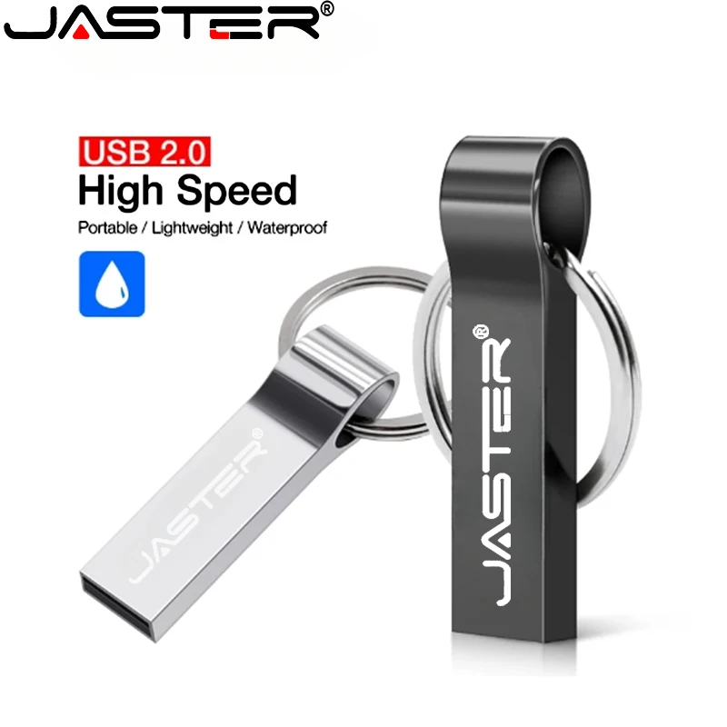 

Металлический USB-флеш-накопитель JASTER, 128 ГБ, 32 ГБ, 16 ГБ, 8 Гб