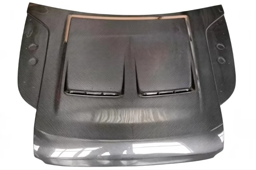 

For Defender SVR Style Carbon Fiber Hood Ram Air Bonnet Factory Direct
