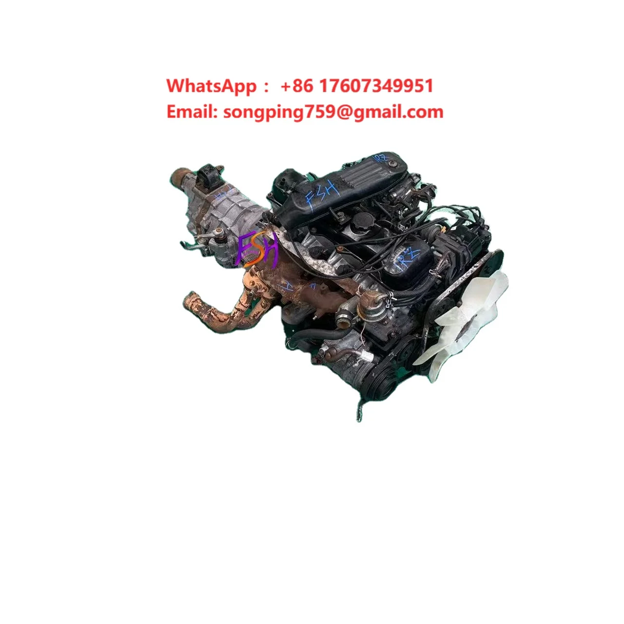 

High Quality Second-hand 1RZ Used Galine Engine for Toota Hiace