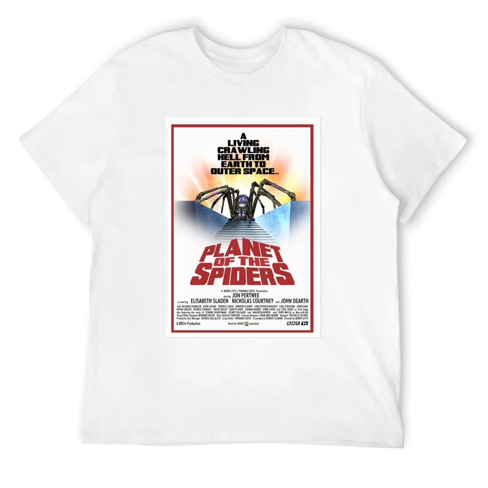 

Planet of the Spiders T-Shirt basketball graphic tees vintage t shirts anime stuff croswit shirt man Men's clothing
