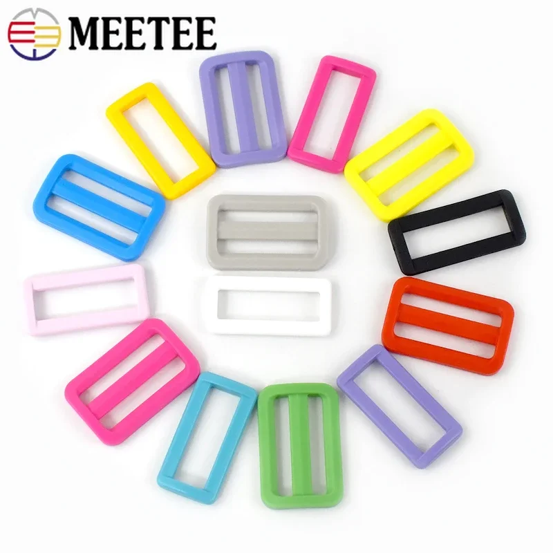 10/30Pcs Plastic Buckles for Backpack 25/32/38mm O D Ring Clasp Webbing Pet Strap Adjuster Hooks Connector DIY Bag Accessories