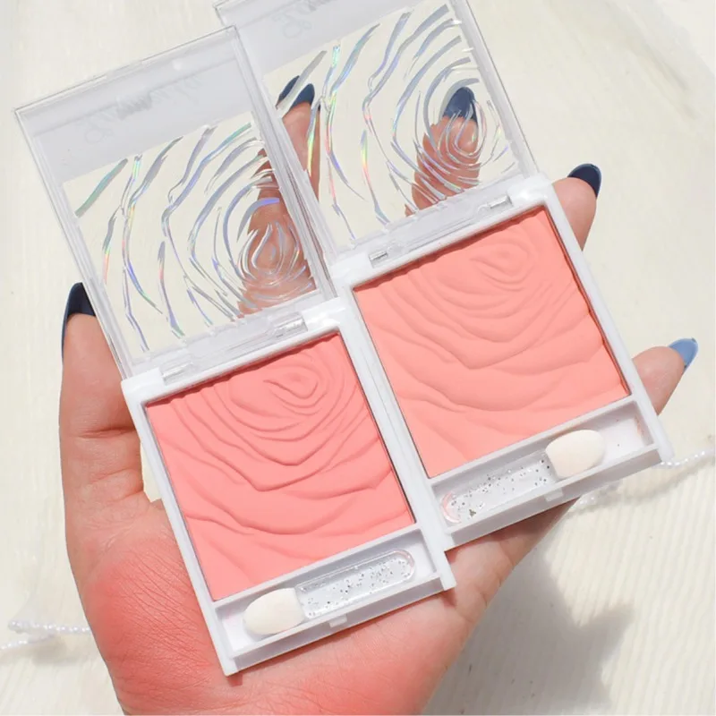 Paleta de colorete rosa, crema de base correctora, resistente al agua, larga duración, colorete Facial, melocotón Natural, maquillaje, nuevo producto