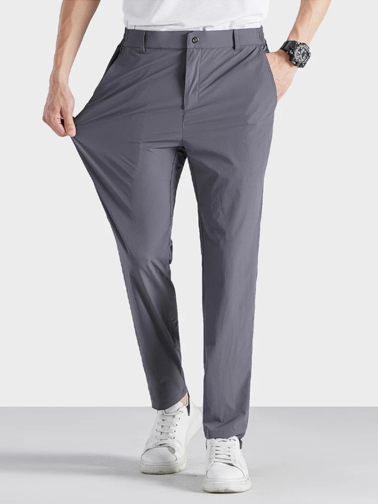 Pantalon de golf droit en nylon à séchage rapide pour hommes, pantalon décontracté d\'été, sport, respirant, grande taille, piste, fj8XL, nouveau,