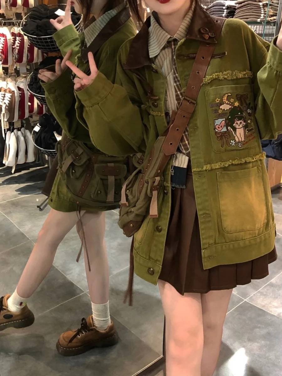 

Женские стеганые куртки, тренд женской одежды, осень 202, полосатый контрастный узор, пуговицы, передний карман, чистый простой базовый женский стиль