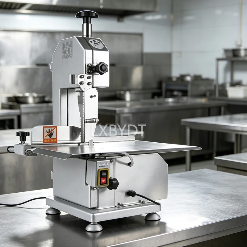 Meat Cutting Saw, Heavy Duty Bone Saw Machine, Stable Electric Bone Cutter For Meat Processing Plant