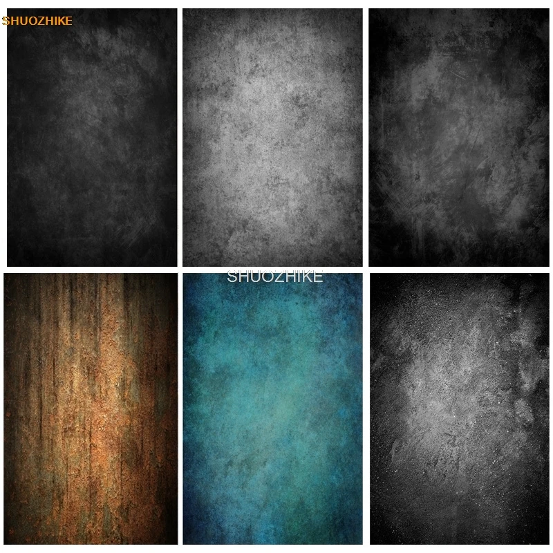 

SHUOZHIKE Digital Vintage Hand Painted Photography Backdrops Props Texture Grunge Photo Studio Background 201205LCJDX-81