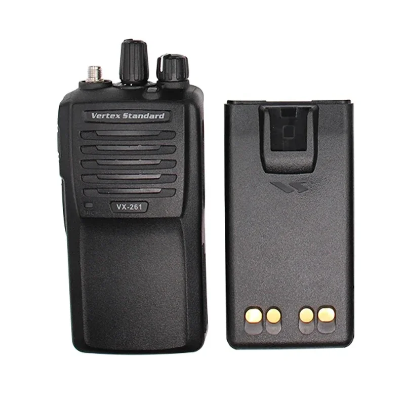 VX-261 VHF/UHF Portable Two Way Radio Replace for Vertex Standard VX-231 VX261 VX-260 Walkie Talkie with Li-ion Battery Charger