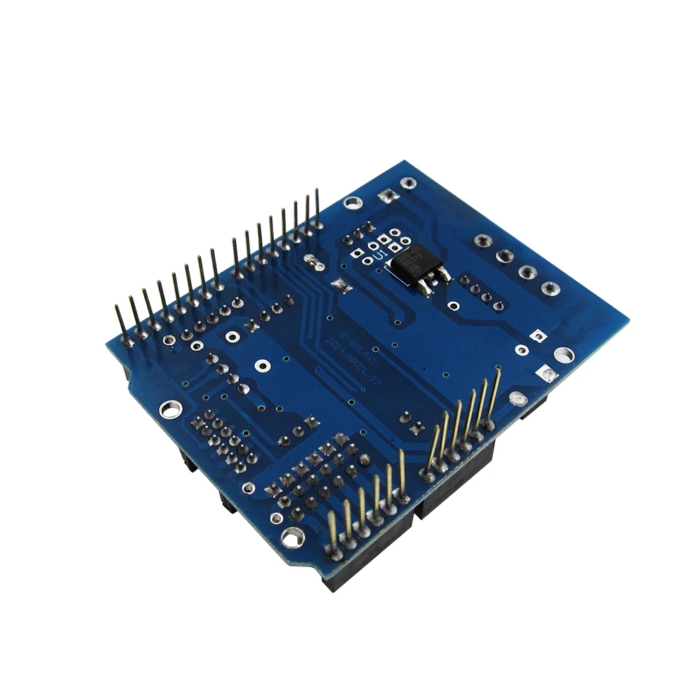 L298P PWM pengontrol kecepatan Driver h-bridge daya tinggi ganda, antarmuka Bluetooth, papan perisai Motor L298P untuk