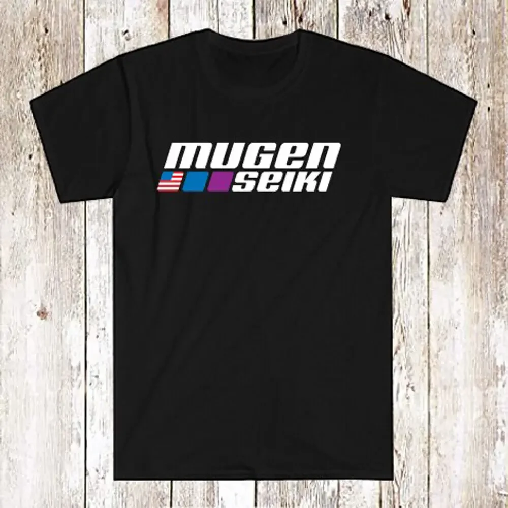 

Mugen Seiki RC Radio Control Car USA Logo Men's Black T-Shirt Size S-5XL