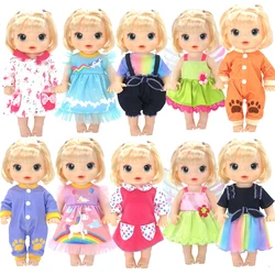 Vestido de lentejuelas verdes para bebés, ropa de juguete para niños, regalos de Navidad, 30 Cm, 12