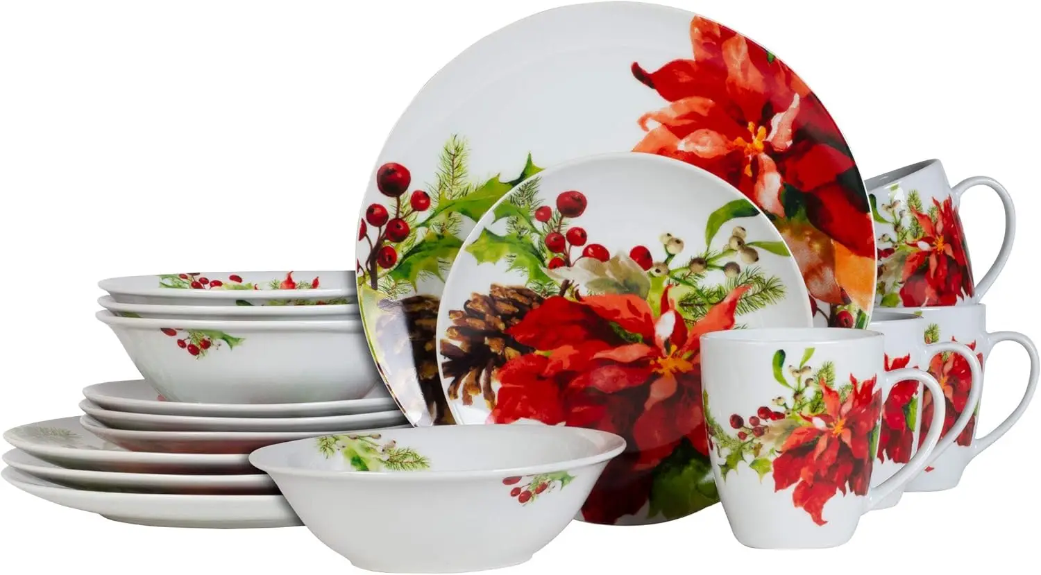 Holiday Home 32-teiliges Geschirrset, sortiert