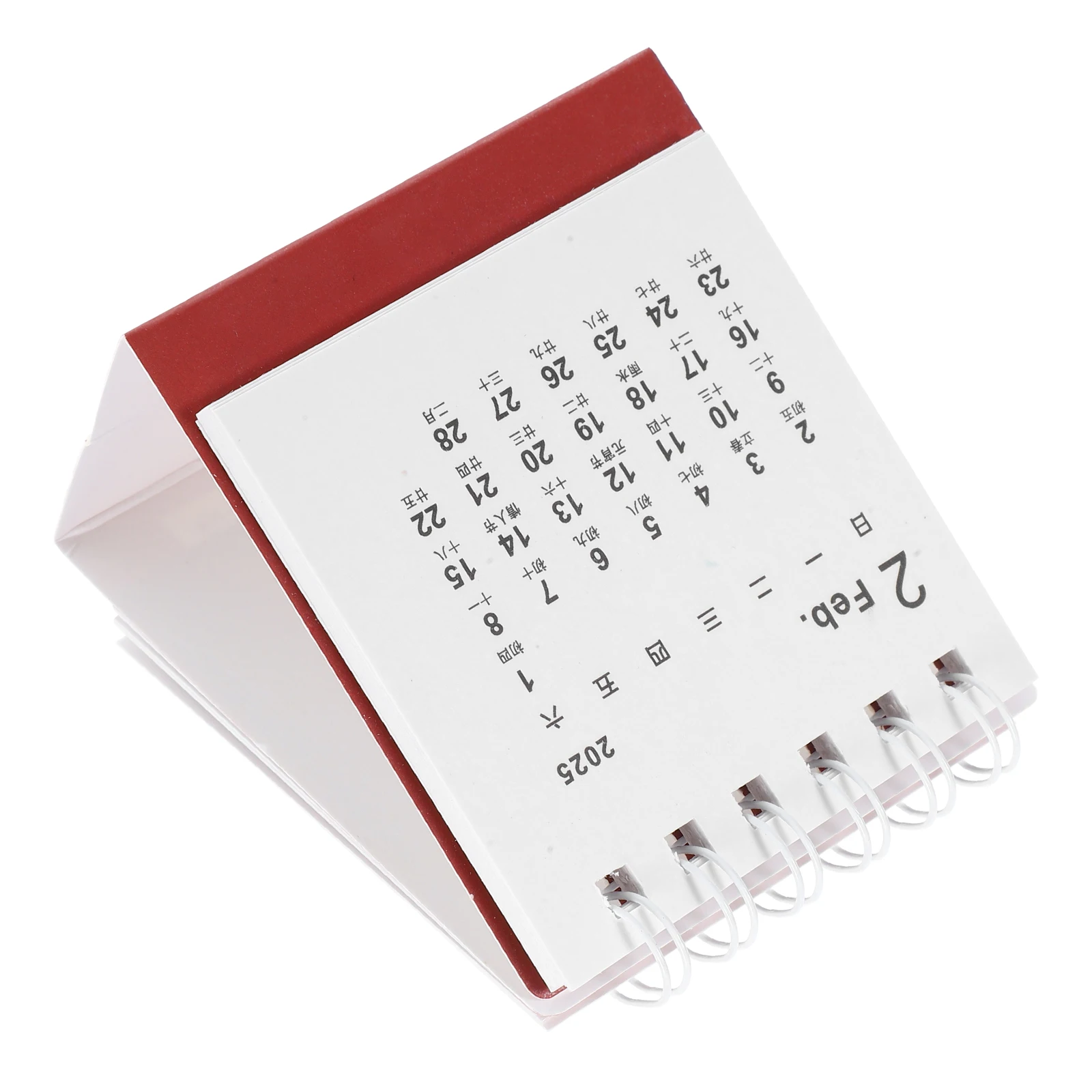 

1 Portable 2025 Desk Small Flip Paper For Office Aesthetic Desktop Decor Mini Calendar Planner Tabletop Calendar For Women Desk