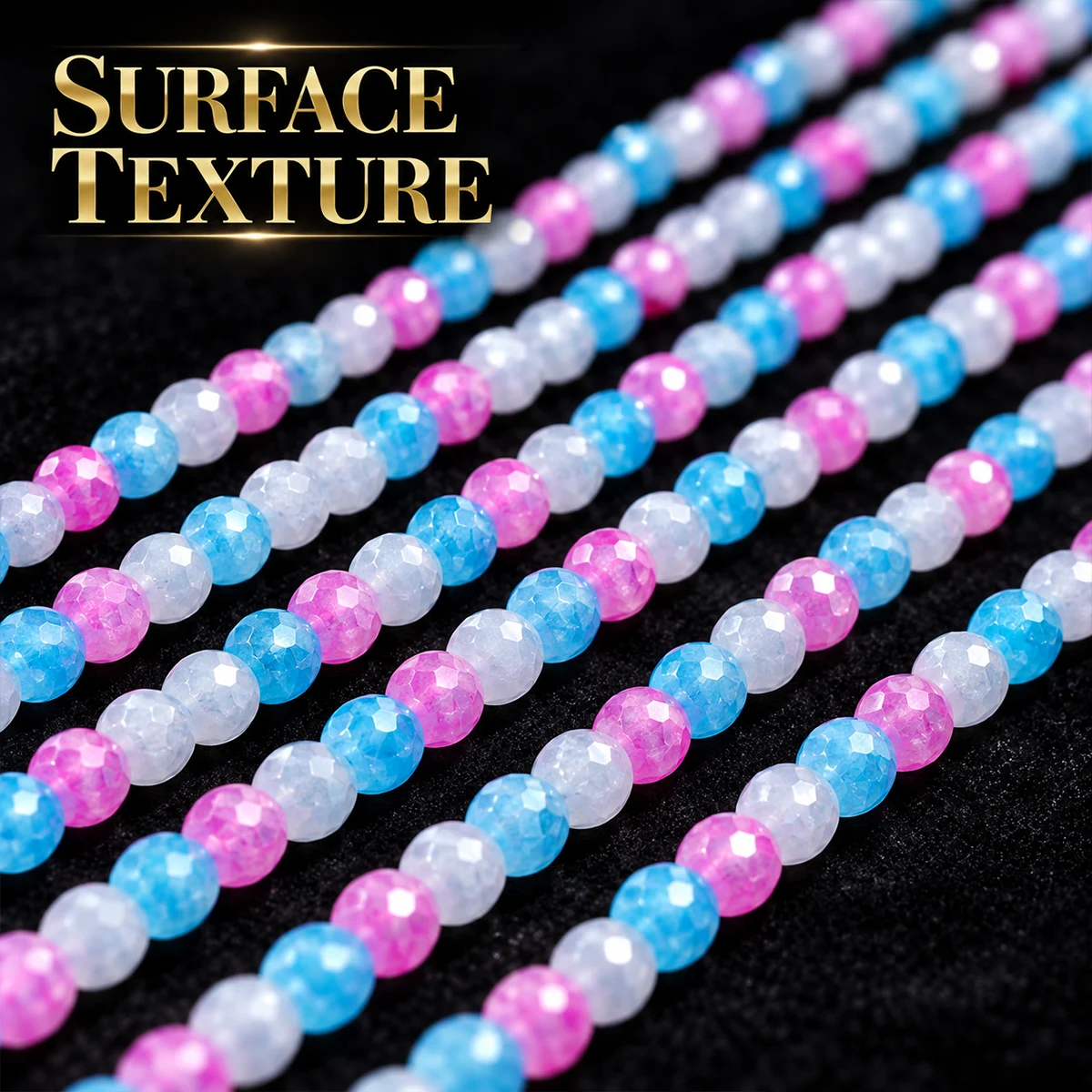 2mm 100–300pcs Natural Zircon Powder White Blue Handmade DIY Jewelry Making Beads for Bracelets Necklaces Decorative Accessories