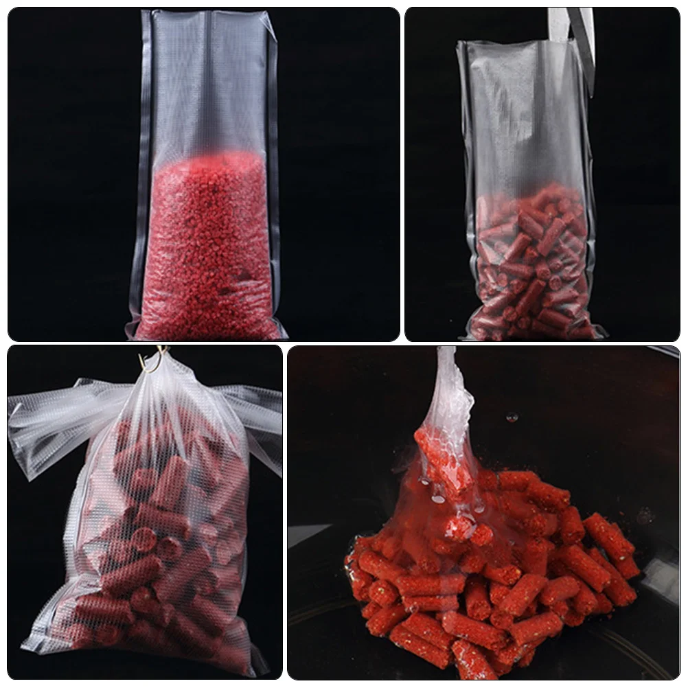 50 Pcs Litter Bag Carp Fishing Accessories Equipment Keepnet Wide Pva Bags Boilie Bait Baits Storage Instant