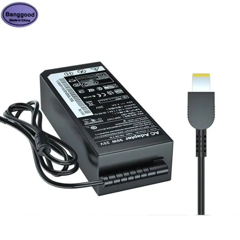 20V 4.5A 90W Pin Type Laptop AC Power Adapter Charger For Lenovo X1 Carbon T440 E431 X230S X240S S3 S5 G400 G500 ADLX90NLT3A