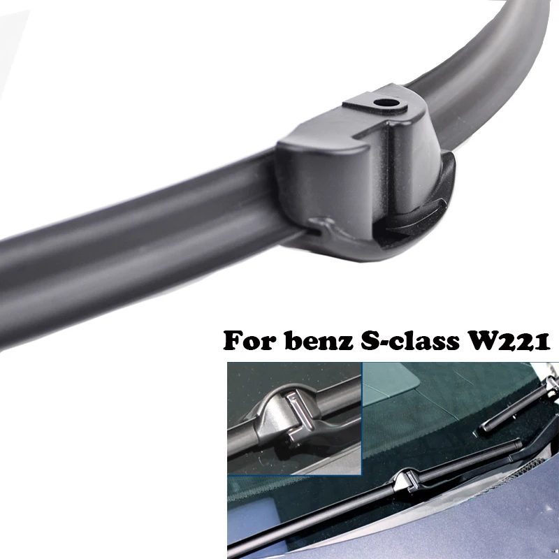 Misima 2x27\'\'Windshield Windscreen Wiper Blades For Mercedes Benz S-Class W221 CL-Class W216 Front Window 2006 2007 2008