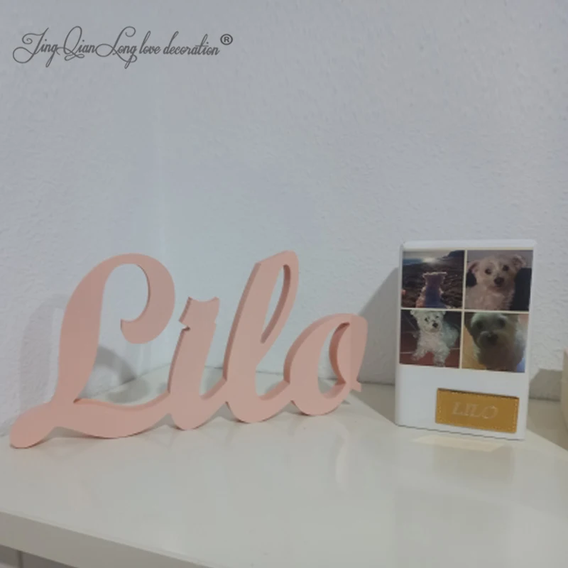 Baby name sign above the crib - Wooden name sign Custom Nursery Decor