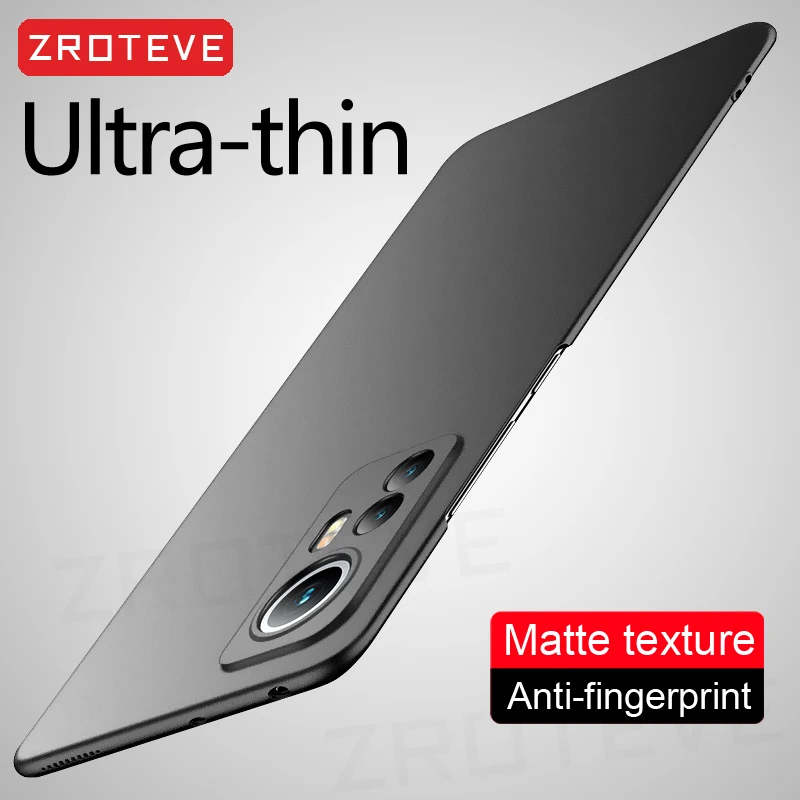 Mi12 Case ZROTEVE Slim Hard PC Matte Cover For Xiaomi Mi 12 X 12X 12T 13 T 13T Pro Xiomi Mi12X Mi12T Mi13 Lite Xiaomi12 5G Cases