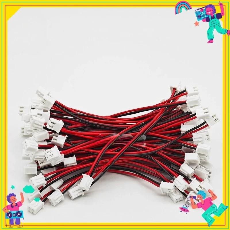 

20Pcs XH2.54mm Same 2P double-terminal connecting line 1007 # 22 # 24 # 26 cable connector jst connector hp dc power jack