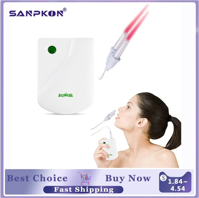 Rhinitis and Sinusitis Healing Therapy Nose Massage Laser Health Care Painless Treatment Instrument for Nasal Allergy