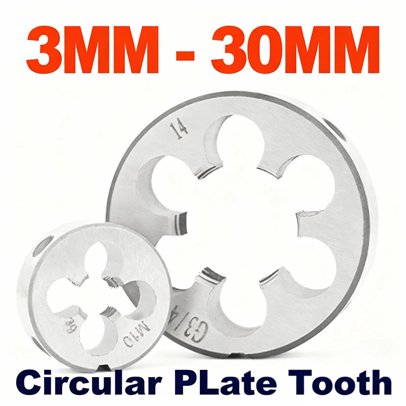 Threading Die Alloy steel Right-Hand Metric Die Tap For Machine And Tools Hand Tools M1 M2 M3-M12 M48 M50 M52