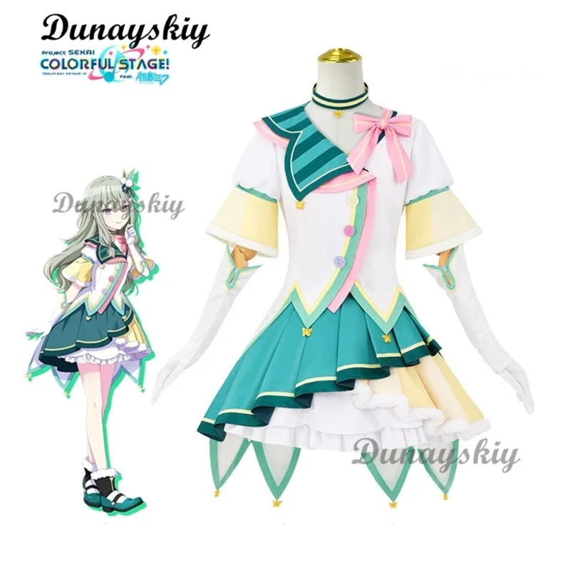 2025 yiyi kusanagi nene traje peruca projeto sekai colorido palco anime cosplay menina festa 3o aniversário país das maravilhas sho