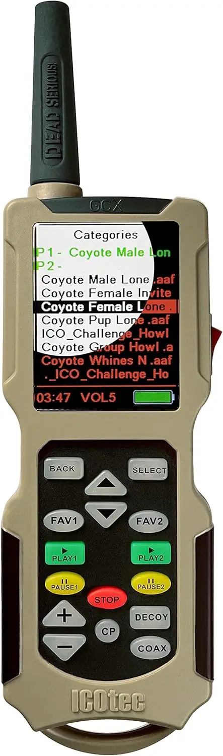 professional Predator Call/Decoy Combo with Bluetooth